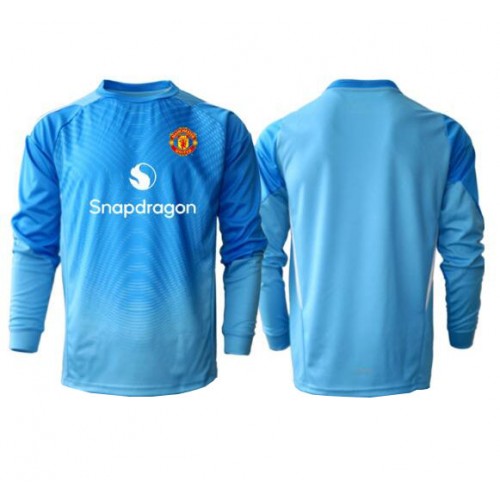 Lacne Muži Futbalové dres Manchester United Brankarsky  2025-26 Dlhy Rukáv - Domáci